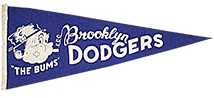 Brooklyn Dodgers pennant