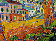 Restaurant at Marly-le-Roi by Maurice de Vlaminck